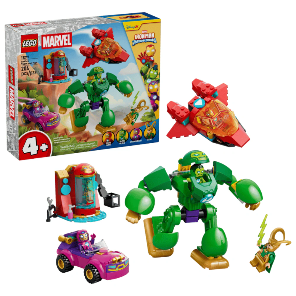 LEGO Super Heroes - Loki contra a Equipe Homem de Ferro - 11211