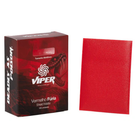 Shield Matte Viper Vermelho Furia 66x92mm