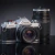 Camera Canon AV-1 + Lente Canon FD 50mm f/1.8 + Lente Sigma 200mm f/4 | Estado de Nova (Mint Condition)