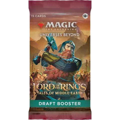 Magic The Gathering Universes Beyond | Lord of the Rings Draft Booster Pack