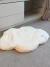 Colchonete Nuvem Branco - Bonito pra Cachorro ideal para relaxamento e descanso do seu pet