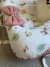 Cama Ninho 3 em 1 Premium Rosê Jardim Mágico 90cm x 60cm - Petisis Pet Store