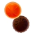 Os 2 recipientes de se utilizar o produto Nuts Brinquedo Recheável e Dispenser para cães e gatos