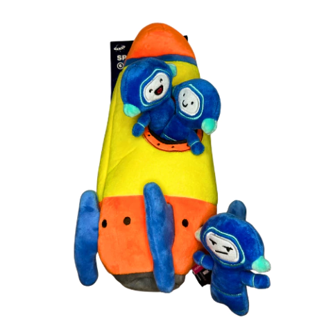 Pelúcia Enriquecimento Ambiental Esconde-Esconde Foguete