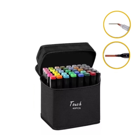 Set Marcadores Doble Punta x30