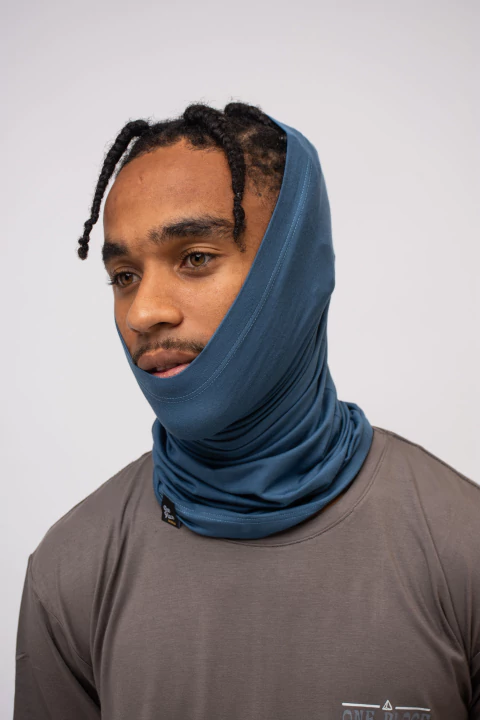 Cuellito Multifunción - Bambú Azul - comprar online