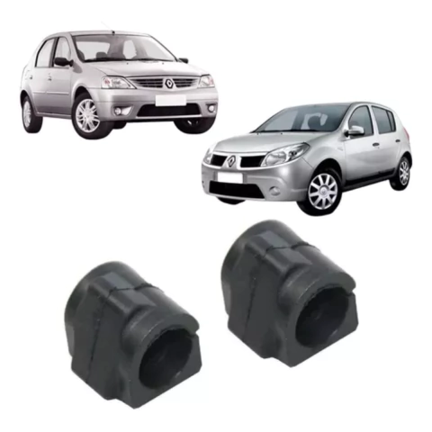 KIT ESTABILIZADOR LOGAN SANDERO 07/ 24MM