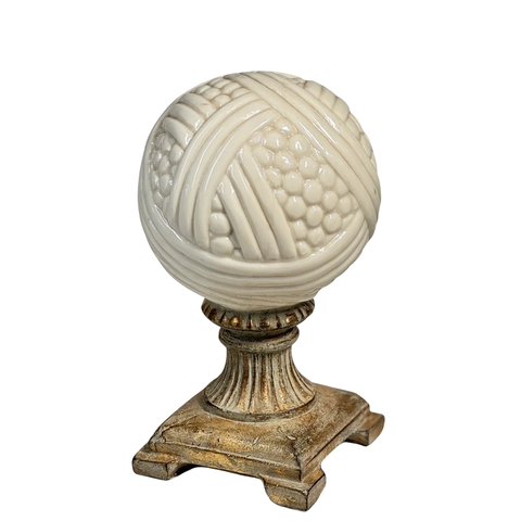 Peso Decorativo Bola – Diâmetro 15 cm | Altura 23 cm - comprar online