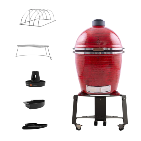 Combo Pro Full Kamado B10 Grande Carro Tank Rojo Nippon - comprar online
