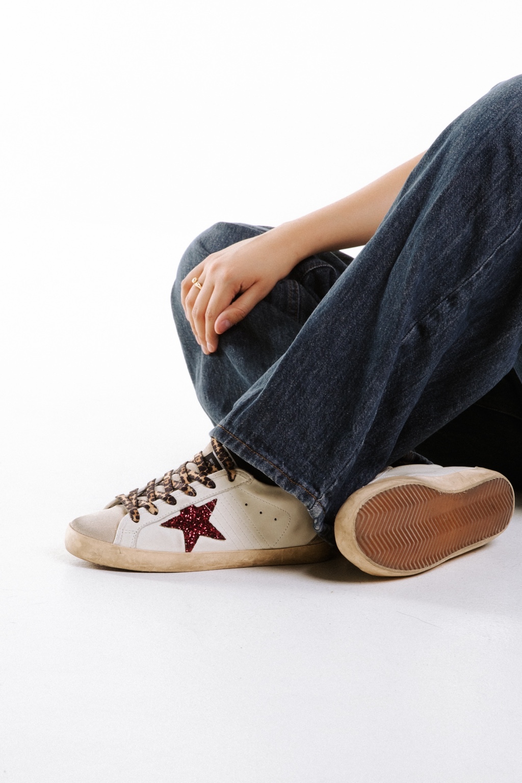 Tenis de dama con estrella de glitter de Eclipse