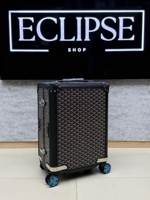 Goyard Bourget Pm Trolley Black