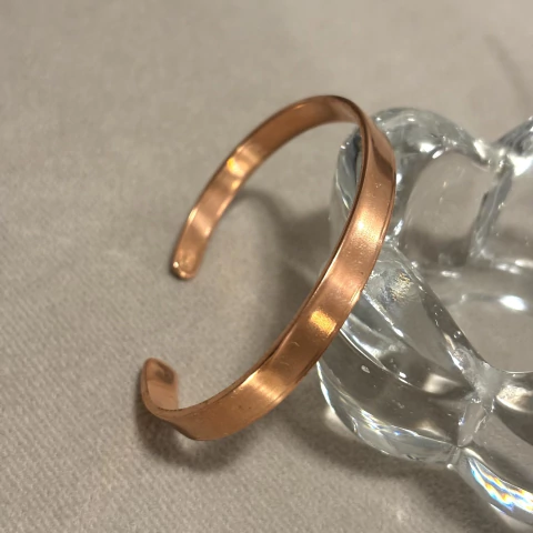 Pulseira Slim de Cobre Puro - SEM GRAVAÇÃO - comprar online