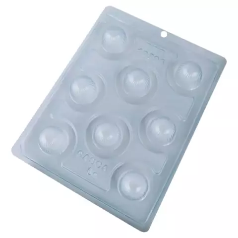 Forma para Bombom e Doces Finos BWB - 10596 - Bombom Linhas Forma Especial 3 Partes