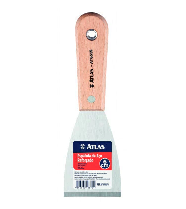 ESPATULA DE ACO REFORCADO 60MM - ATLAS - comprar online