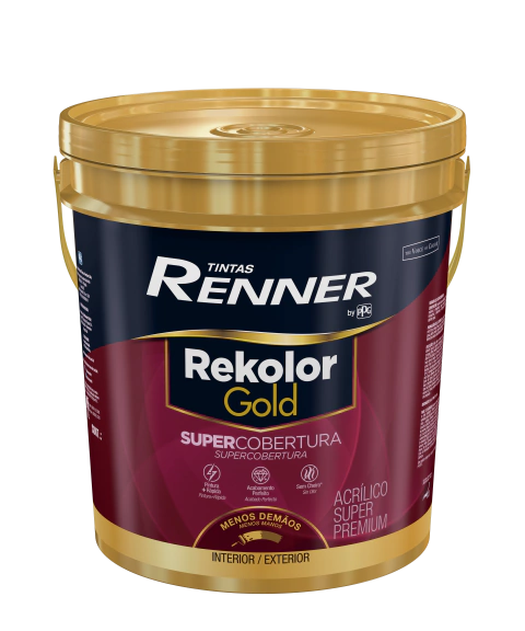 TINTA REKOLOR GOLD FOSCO BRANCO E CORES - 16L - comprar online