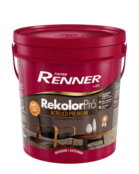 TINTA REKOLOR PRO FOSCO 16L - ESCOLHA SUA COR - comprar online