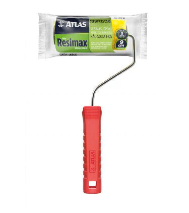 ROLO DE PINTURA RESIMAX LA SINTETICA 9CM - ATLAS - comprar online