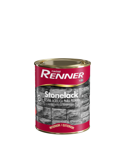 VERNIZ PARA PEDRAS STONELACK BRILHANTE INCOLOR - 900ML - comprar online