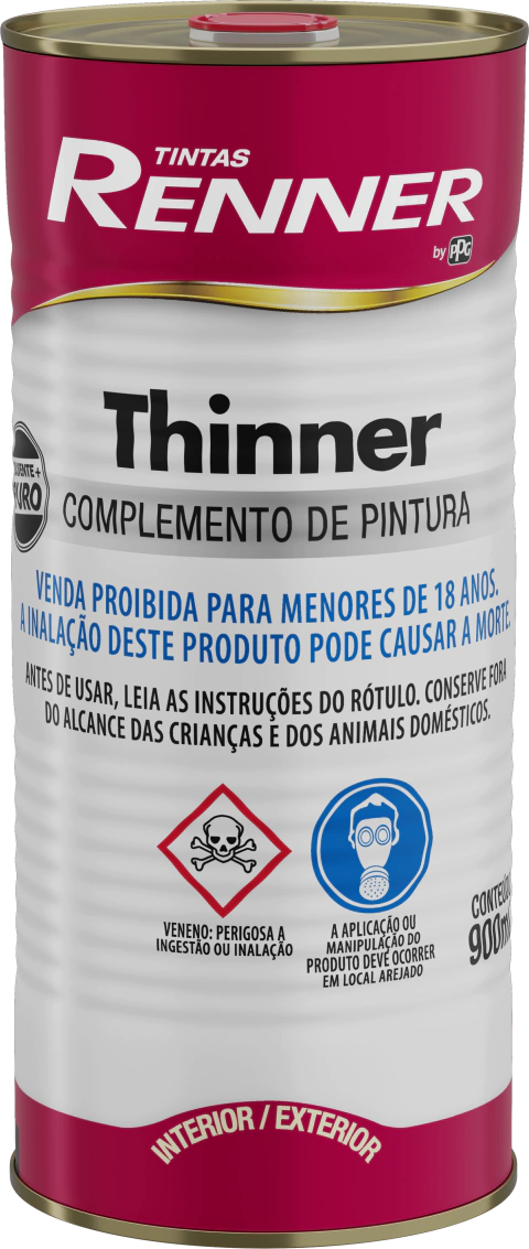 SOLVENTE THINNER - 900ML - comprar online