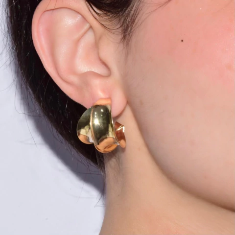 Brinco Argola Aura Dourada - comprar online