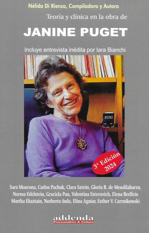 Janine Puget, Teoría y clínica en la obra de. Nélida Di Rienzo