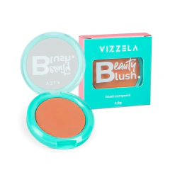 Vizzela Beauty Blush Cor 01 Beauty Peach