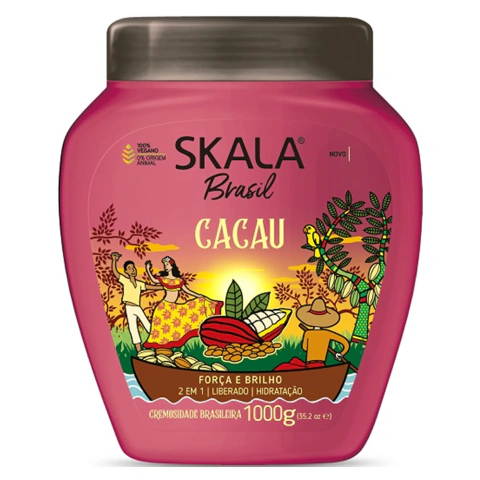 Skala Creme 1Kg 2 Em 1 Cacau