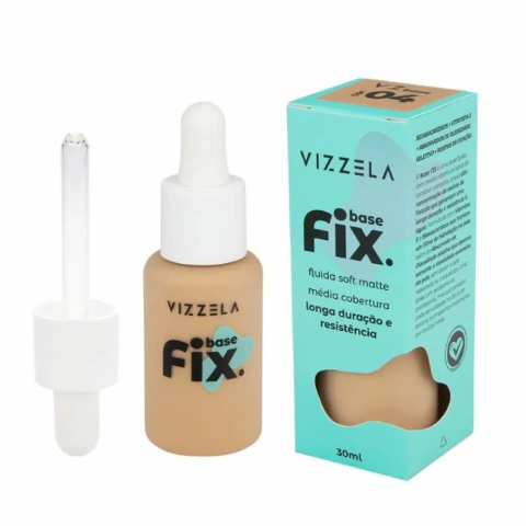 Vizzela Fix Base Liquida Cor 04 30ml