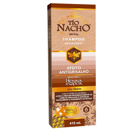 Tio Nacho Shampoo Antigrisalho 415ml