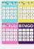 30 Cartelas de Bingo de Letras plastificadas. Acompanha as 26 letras do alfabeto plastificadas para sortear. - comprar online