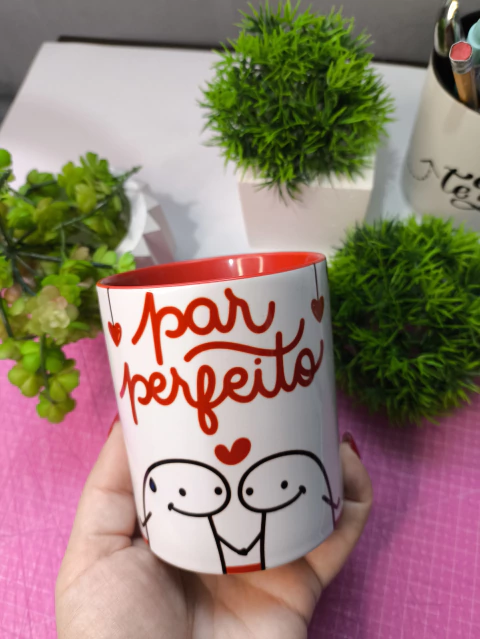 Caneca de par perfeito 350ml - comprar online