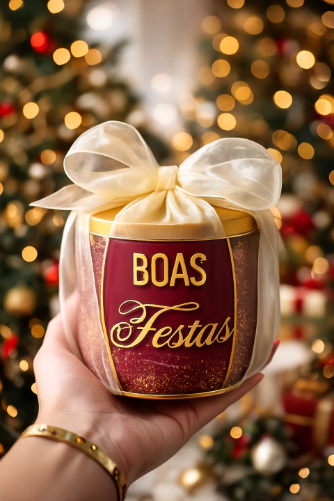 Tubolata Presente Natal Feliz - comprar online