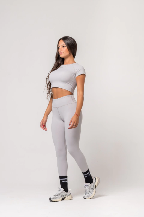 Calza Basic 01 - Cemento - comprar online