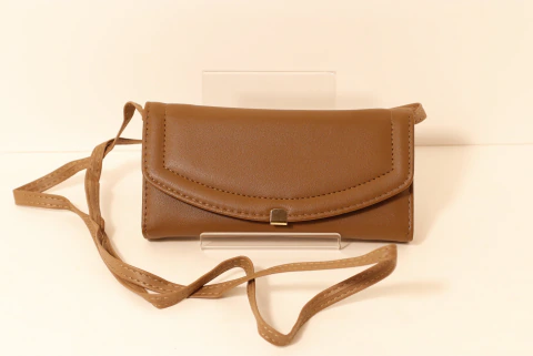 Bolsa Carteira Transversal Bege