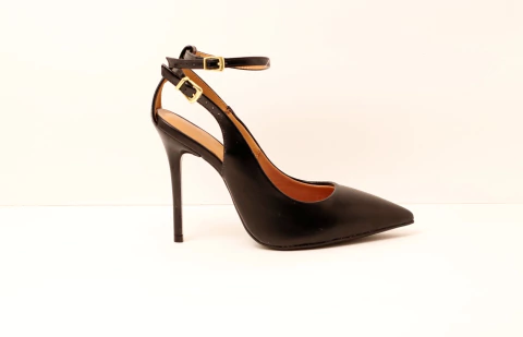 Scarpin Salto Fino Preto
