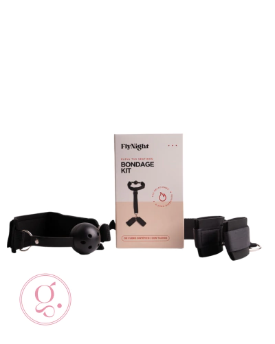 Bondage Kit con Bozal y Esposas