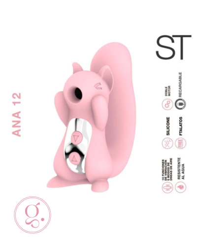 Vibrador y Succionador 2 en 1 - Ana 12