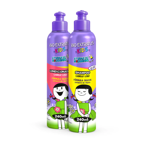 shampoo infantil bio extratus, condicionador infantil bio extratus, kit menino maluquinho, shampoo menino maluquinho, cabelo liso infantil, shampoo para criança, kit infantil bio extratus, cabelos lisos crianças, shampoo sem lágrimas, shampoo suave infant