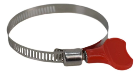 Abraçadeira Borboleta Rosca Sem Fim 2 Pol 25 Un Reforçado