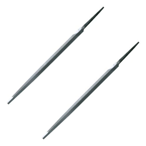 Kit Lima Triangular Tamanho 4 Afiar Serrote Detralhes