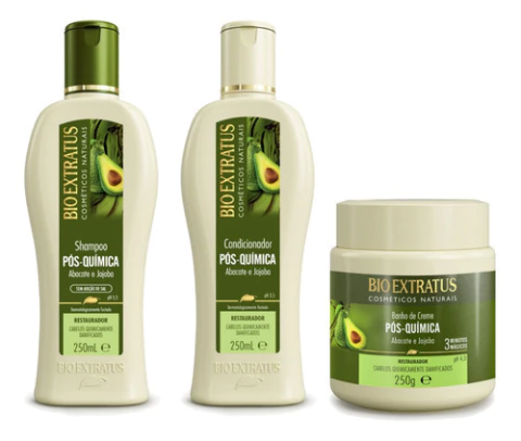 Kit Bio Extratus Pós Química Capilar Protção Dos Fios 250ml