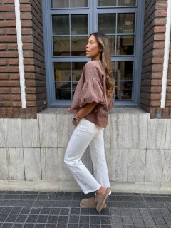 Jeans Wide Leg Lumini By Isostasia - Zimbawe Santa Fe