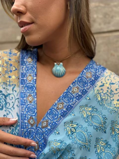 Vestido Delhi - Zimbawe Santa Fe