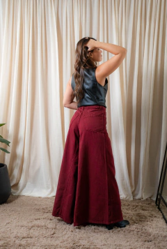 Jeans Súper Wide Leg Cherry - comprar online