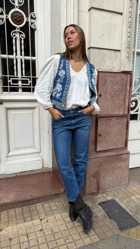 Jeans Mom Sarah By Salsa - comprar online