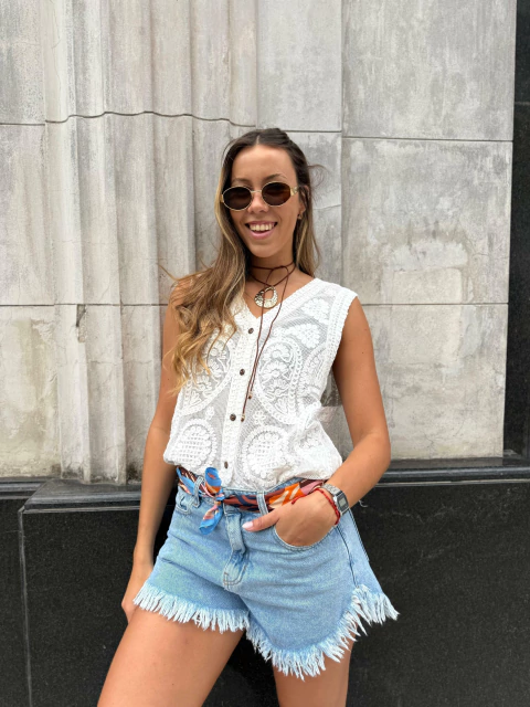 Blusa Azul - comprar online