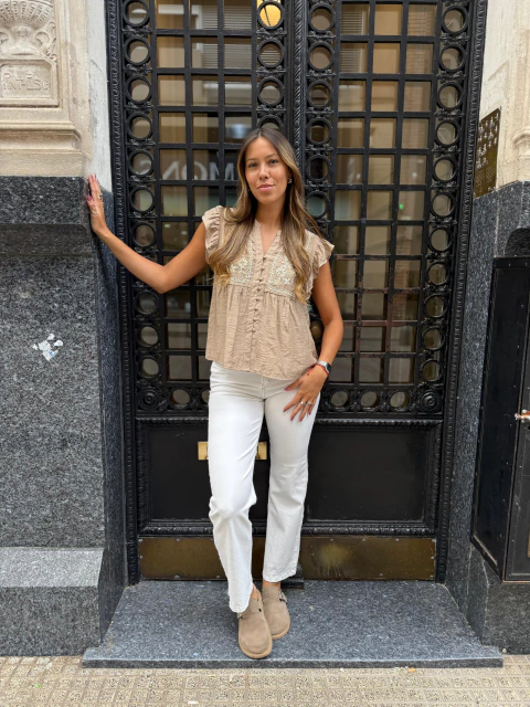 Jeans Wide Leg Lumini By Isostasia - comprar online