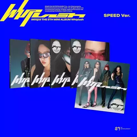 aespa - 5th Mini Album [Whiplash] (SPEED RANDOM VERSION) - comprar online