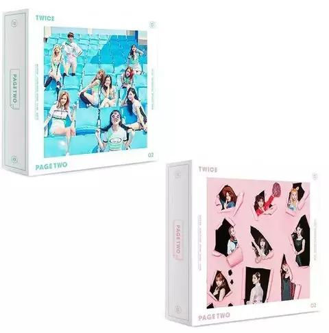 TWICE - PAGE TWO - 2nd Mini Album - PINK o MINT Version