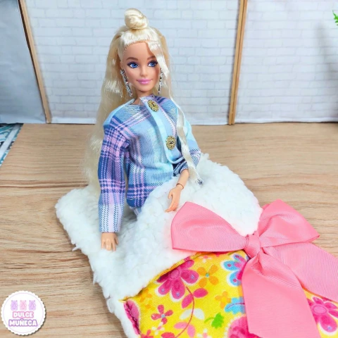 Colchoneta y Sleeping Bag Barbie AC304